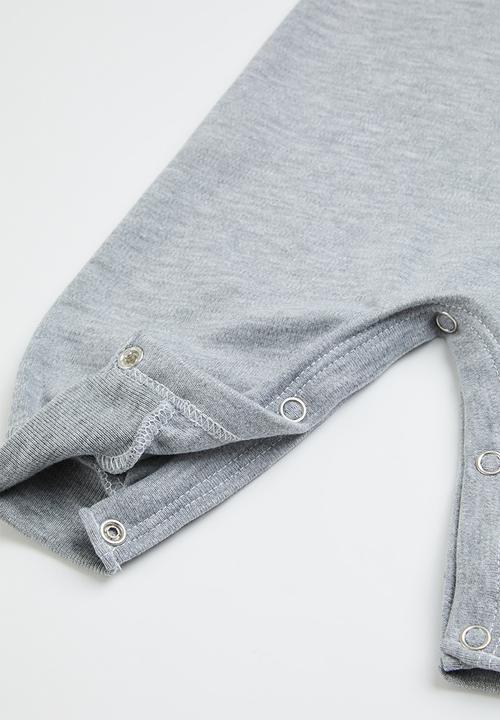 Little Lumps - Sleeveless summer romper - grey