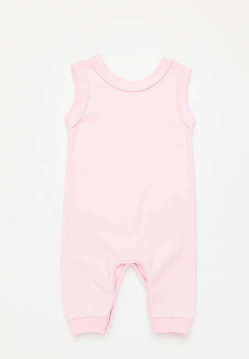 Little Lumps - Sleeveless summer romper - pink