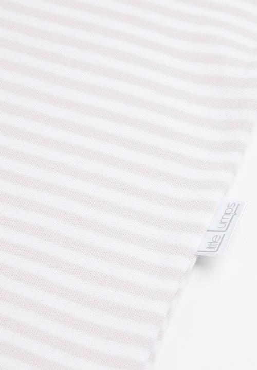 Little Lumps - 2 pack onesies - pink stripe