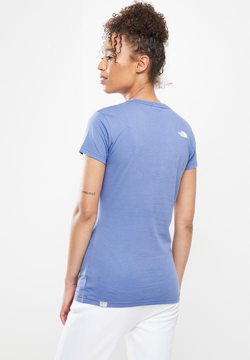 The North Face - W short sleeve easy tee - folk blue