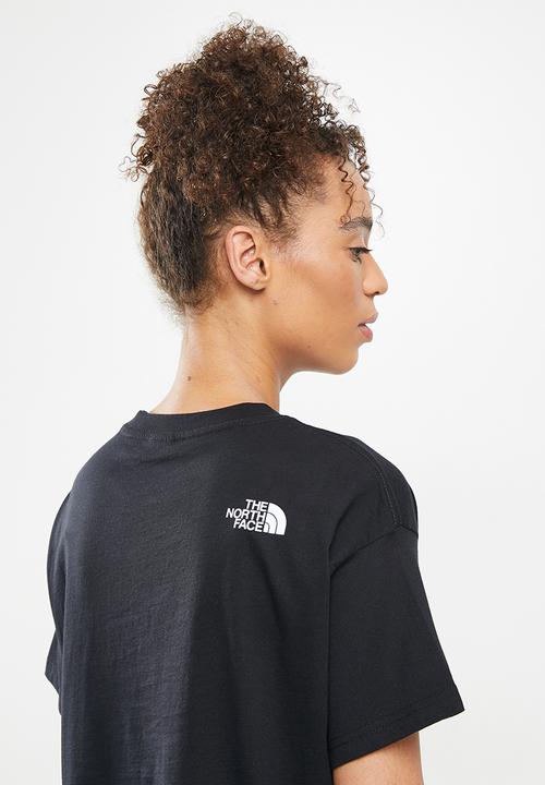 The North Face - W cropped fine tee - tnf black
