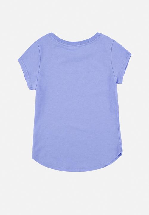 Nike - Nkg nike core heart ss tee - light thistle