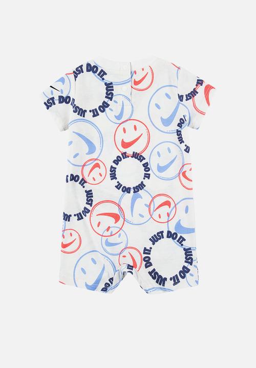 Nike - Nkn n nsw happy aop romper - sail
