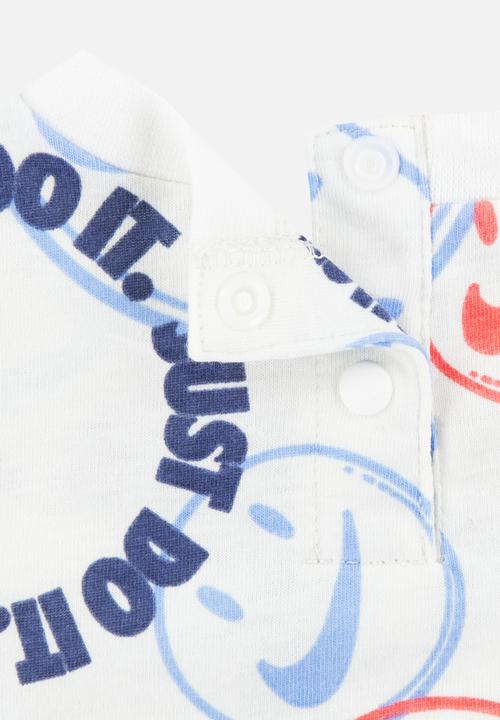 Nike - Nkn n nsw happy aop romper - sail