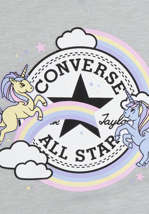 Converse - Cnvg unicorn 3pk bodysuit - converse blue chill