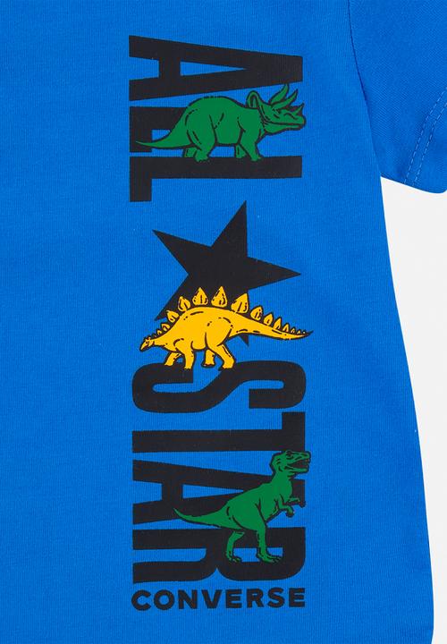 Converse - Dino 3 pk bodysuit - dark grey heather
