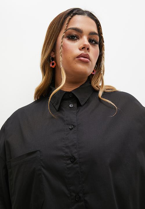 Blake - Oversized shirt - black