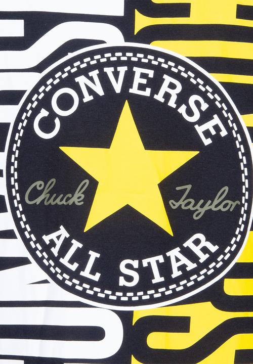 Converse - Cnvb check your kicks ls gfx t - black