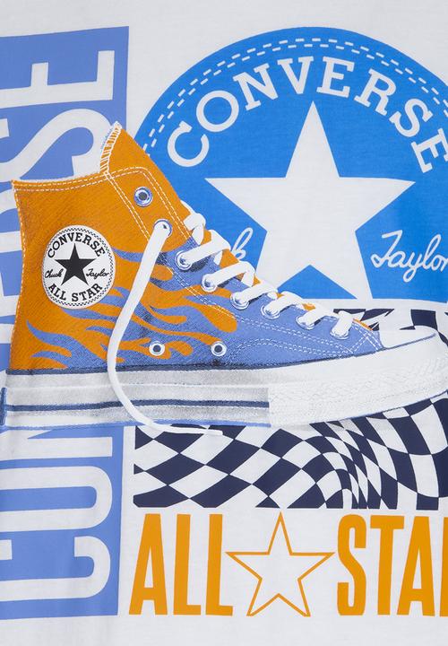 Converse - Cnvb kicks all star gfx tee - white