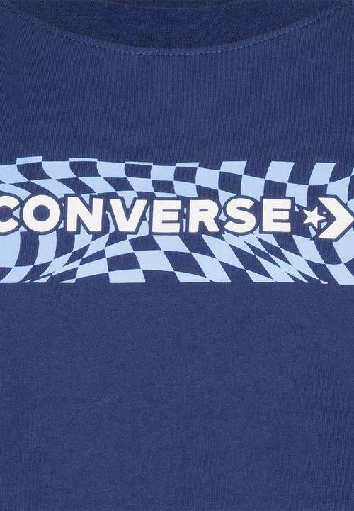 Converse - Cnvb all star flame gfx tee - midnight navy