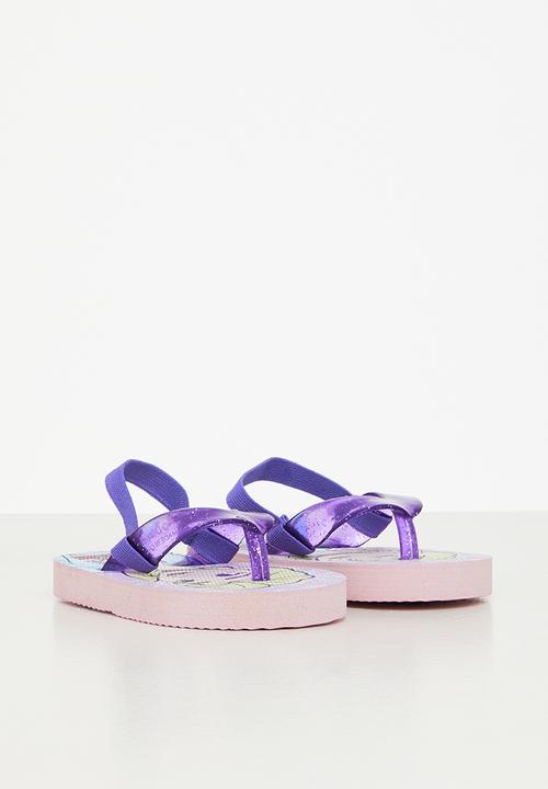 Character Group - Frozen flip flops - purple