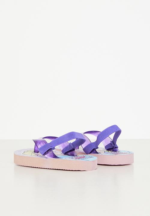Character Group - Frozen flip flops - purple