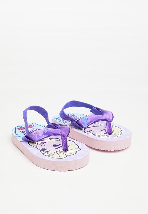 Character Group - Frozen flip flops - purple