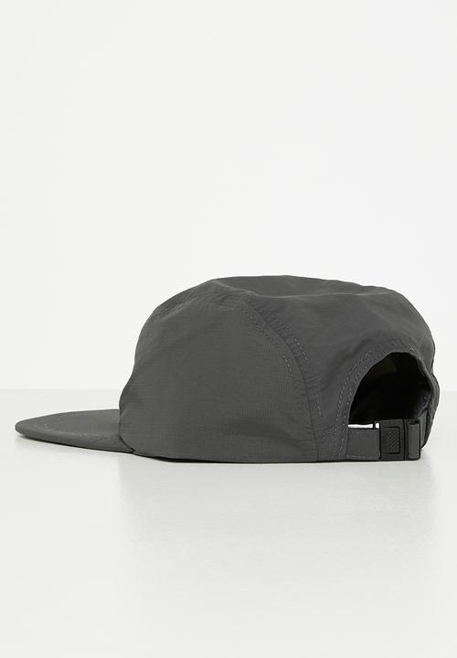 urban° - Urban 5 panel big branding cap - charcoal