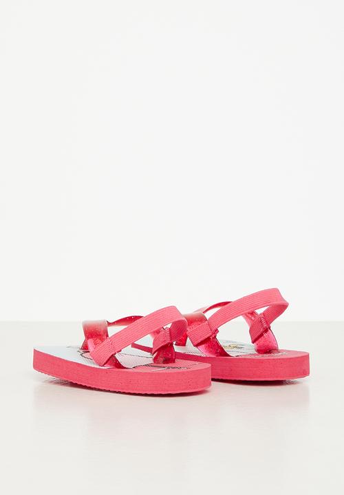 Character Group - Snoopy flip flops - red