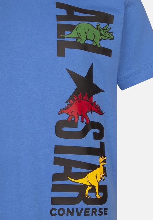 Converse - Cnvb dinoverse vert star tee - totally blue
