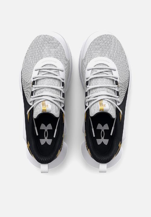 Under Armour - Ua flow futr x 2 - white/black/metallic gold