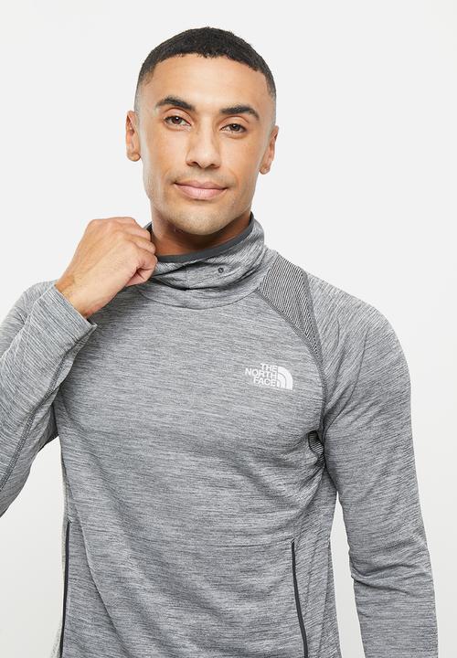 The North Face - M ao crew - asphalt grey white heather