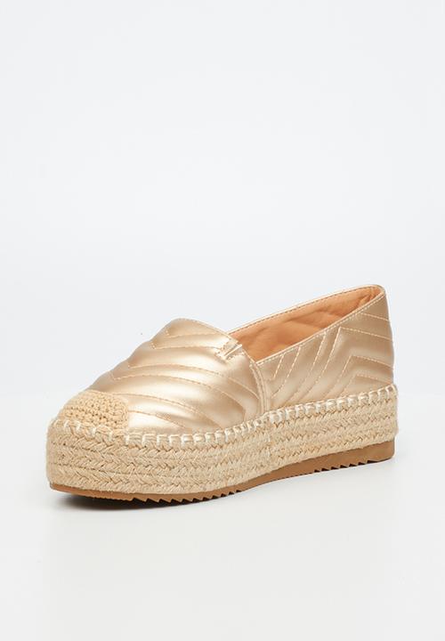 Butterfly Feet - Madison 1 espadrille slip-on - gold