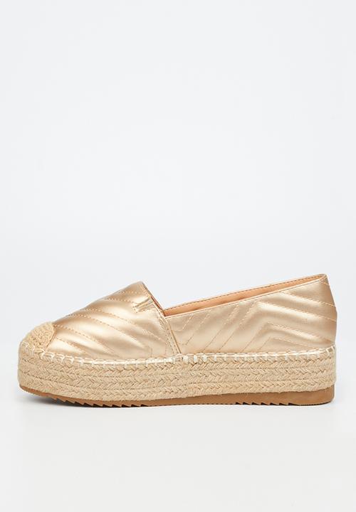 Butterfly Feet - Madison 1 espadrille slip-on - gold