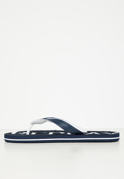Replay - Replay maverick beach flip flop - navy & white