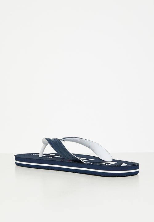 Replay - Replay maverick beach flip flop - navy & white