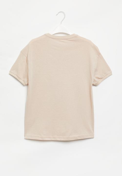 Superbalist - Retro T-shirt - beige