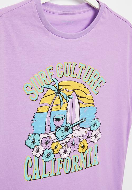 Superbalist - Retro T-shirt - lilac