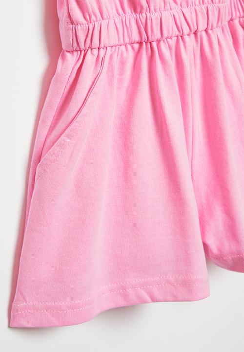 Superbalist - Summer playsuit - pink
