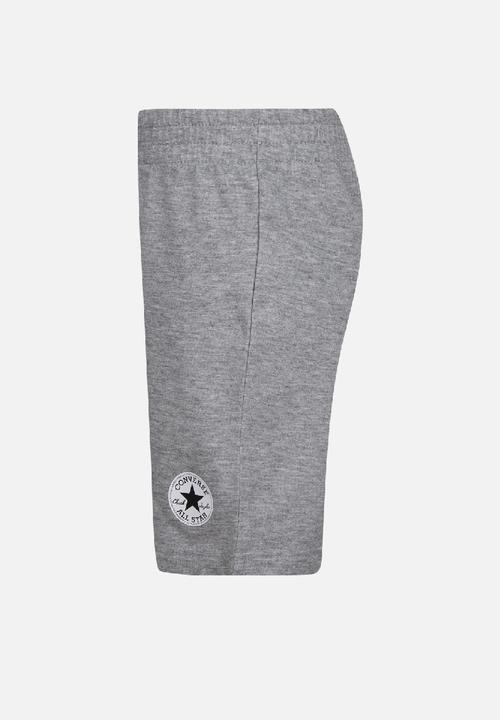 Converse - Cnvb baby ft chuck patch short - dk grey heather