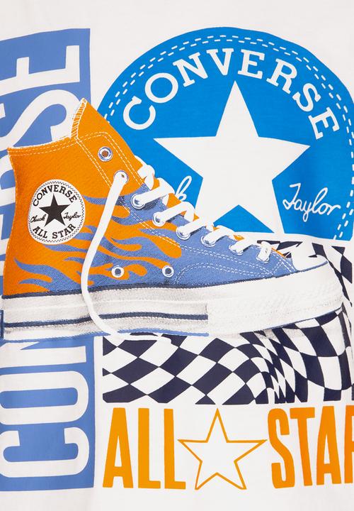 Converse - Cnvb kicks all star gfx tee - white