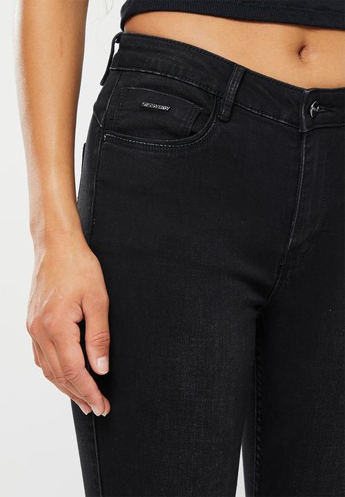 SISSY BOY - Leah - lee: axel with eyelet detail - black