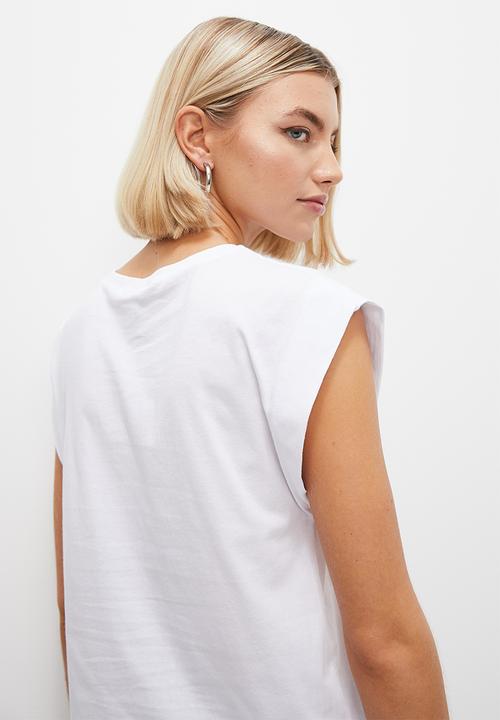 Superbalist - Cutline grown on - white
