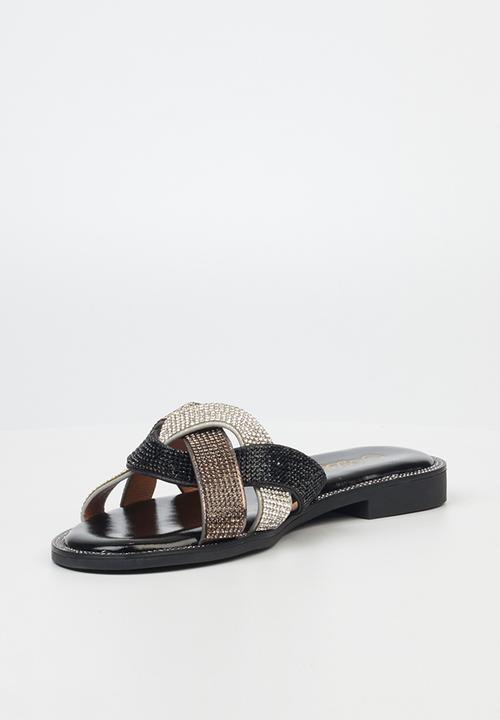 Miss Black - Murano17 sandal - black
