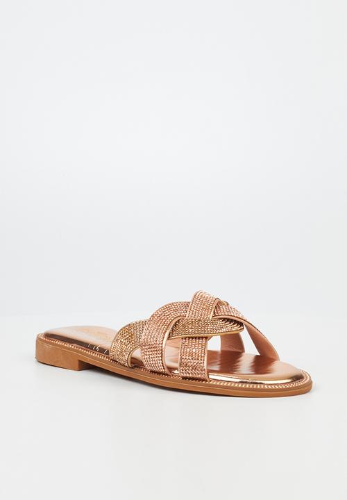 Miss Black - Murano17 sandal - rose gold 