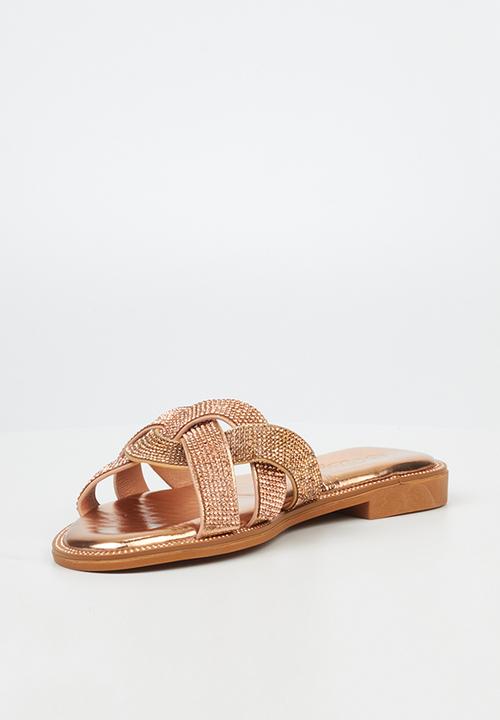 Miss Black - Murano17 sandal - rose gold 