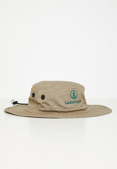 Lark & Crosse - Safari bucket hat - khaki 
