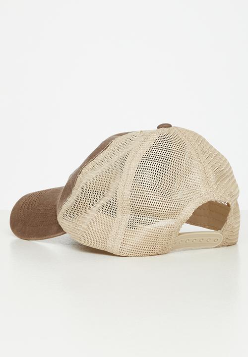 Lark & Crosse - Gio trucker cap - brown 