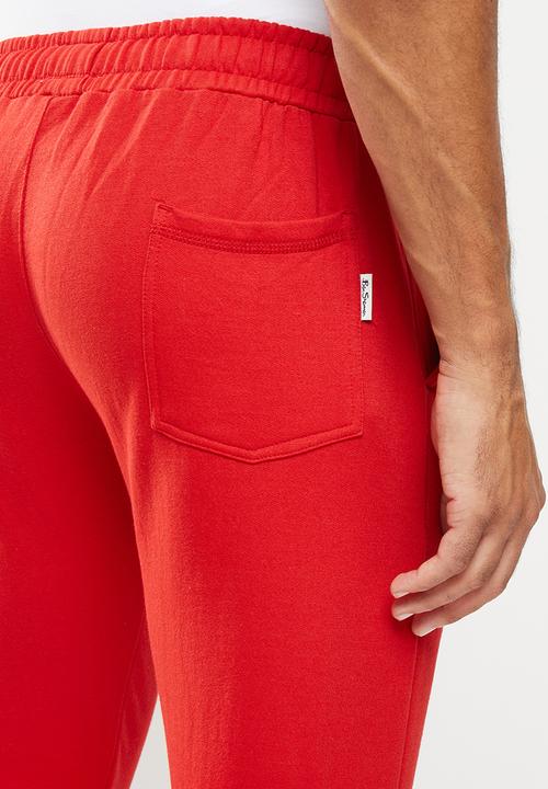 Ben Sherman - Target emb jogger - red