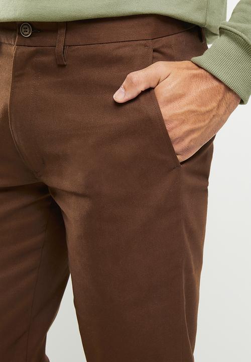 Ben Sherman - Ben sherman chino pant - cigar brown