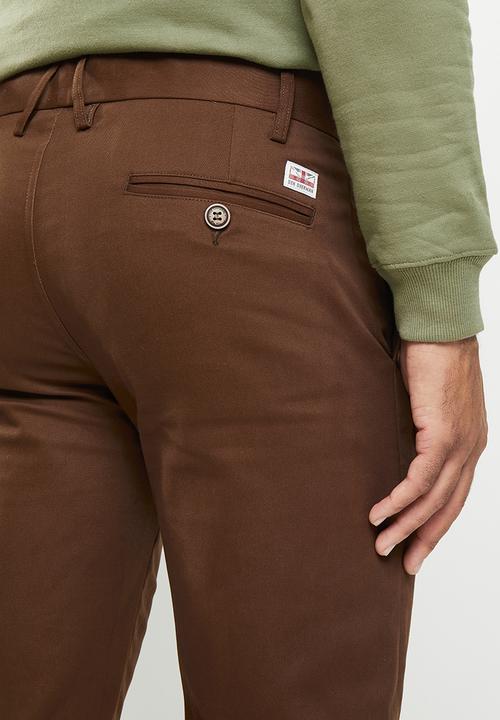 Ben Sherman - Ben sherman chino pant - cigar brown