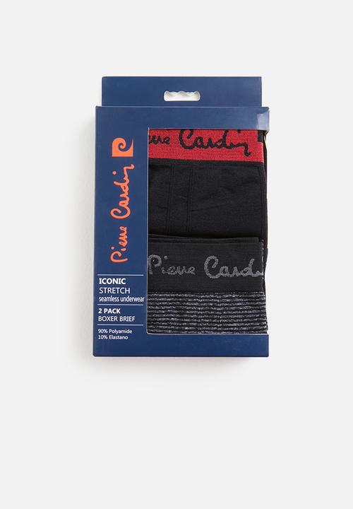 Pierre Cardin - Pc stripe underwear - black