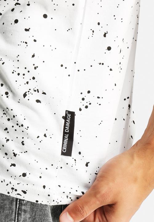 Criminal Damage - Splatter Fleur Vest 
