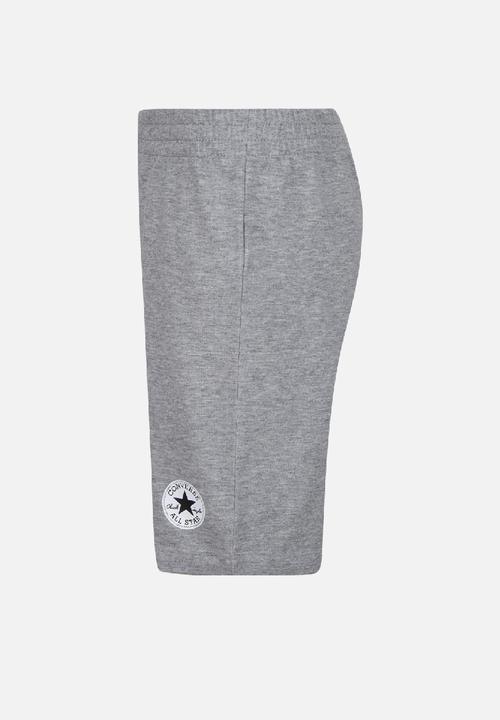 Converse - Cnvb baby ft chuck patch short - dk grey heather