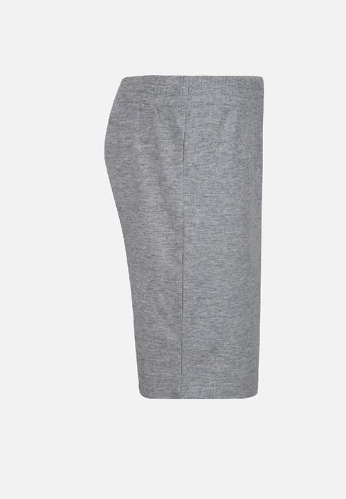 Converse - Cnvb baby ft chuck patch short - dk grey heather