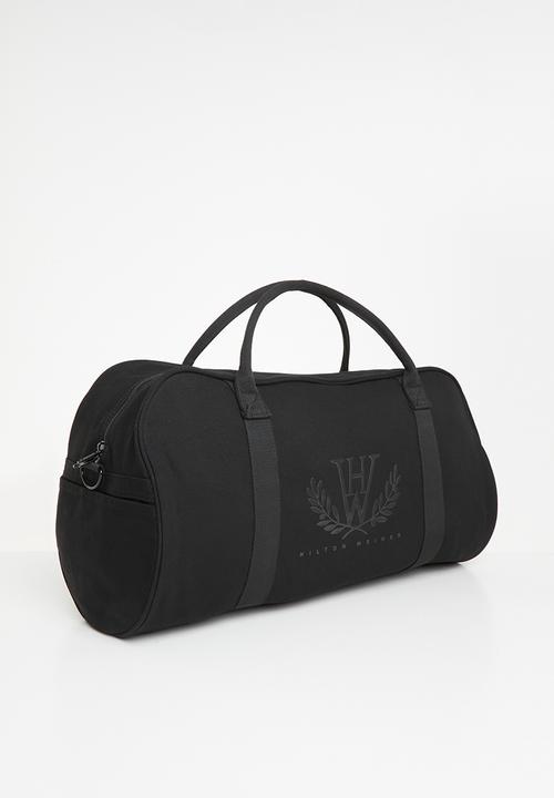 Hilton Weiner - Hilton weiner weekender tonal print bag - jet black