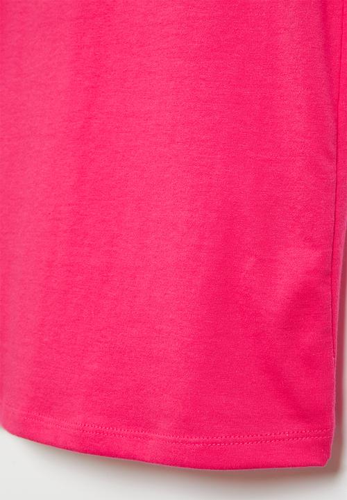 FILA - Deckle T-shirt dress - bright rose