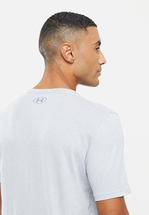 Under Armour - Ua training overlay short sleeve - mod gray light heather