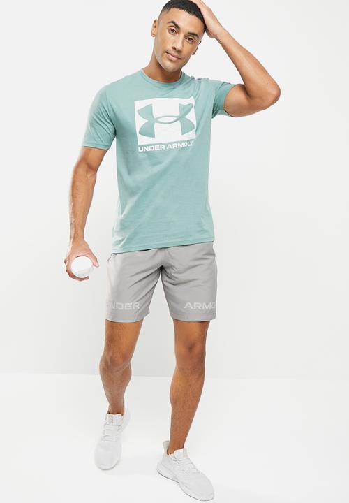 Under Armour - Ua abc camo boxed logo short sleeve - fresco green