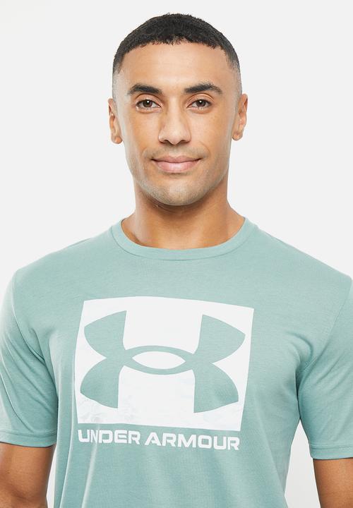 Under Armour - Ua abc camo boxed logo short sleeve - fresco green